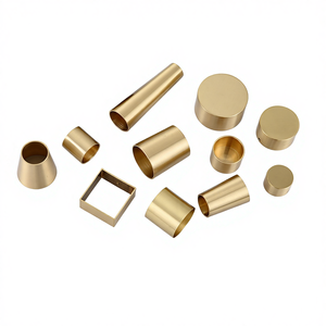 Pièces décoratives en laiton et acier inoxydable usinées CNC de formes multiples avec brochage (OEM) - Product Image 4