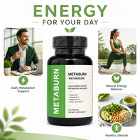 60 Capsules d'Extrait de Thé Vert à la Berbérine, Soutien au Bien-être avec Chrome et Vitamine B12, Complément Alimentaire