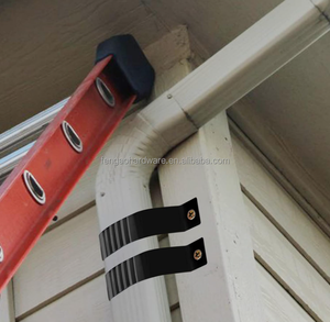 Sangle de fixation robuste sur mesure pour <span class=keywords><strong>gouttière</strong></span> et tuyau d'évacuation, support de fixation en aluminium pour l'installation de drainage mural et de toiture - Product Image 3