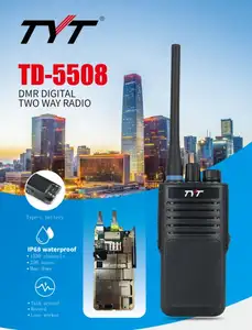TD-5508 TYT, Высококачественная батарея type C atex, Взрывозащищенная Опциональная радиостанция, цифровая рация dmr