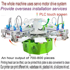 Máquina de Serigrafía Automática Profesional de 6 Colores para Uso Industrial y Comercial - Product Image 5