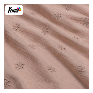 Ткань муслин для вышивки 2026, 100% хлопок, двойная марля, двойное полотно, для пошива одежды - Product Image 5