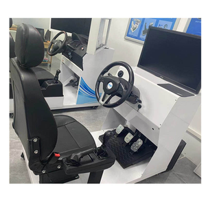Simulateur de Conduite Automobile pour Adultes avec Siège Hydraulique et Volant pour l'Apprentissage en Auto-École - Product Image 1