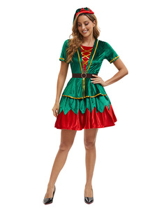 Costumi di Natale, Abiti Verdi e Gonne per Uomo e Donna, Outfit per Spettacoli Teatrali e Cinematografici - Product Image 4