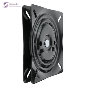 Spongde Usine Offre <span class=keywords><strong>Sp</strong></span>éciale Populaire Meubles En Métal 180 Degrés Retour Automatique Plateau Tournant Fer Plaque Pivotante Carré Paresseux - Product Image 1