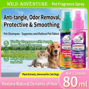 <span class=keywords><strong>Spray</strong></span> Parfumé Naturel pour Animaux, Senteur Florale Longue Durée, Désodorisant Antistatique, Lissant et Hydratant, Parfum pour Chiens et Chats à Poils Longs - Product Image 1