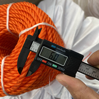 Cordon en polypropylène PE torsadé à 3 brins haute résistance, corde en nylon PP PE pour l'emballage et la pêche
