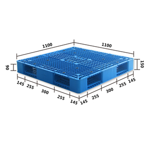 \\\"פלטות אירו חד-צדדיות 1200 X 1000 מ\\\"\\\"מ פלטות פלסטיק עם כניסה 4-כיוונית דו-צדדיות סִגְנוֹן תוצרת סין למכירה\\\" - Product Image 3