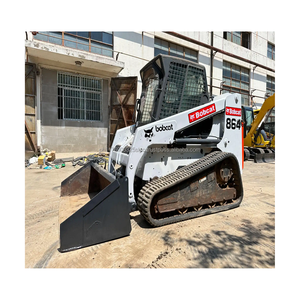 Cargadora sobre orugas usada Bobcat 864 Máquina de carga de tierra Explotación minera Maquinaria de construcción Precio bajo Uzbekistán - Product Image 2
