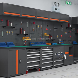 Station <span class=keywords><strong>de</strong></span> travail modulaire robuste, nouveau design, système <span class=keywords><strong>de</strong></span> <span class=keywords><strong>rangement</strong></span> pour garage, fabrication <span class=keywords><strong>de</strong></span> machines, <span class=keywords><strong>chantier</strong></span> <span class=keywords><strong>de</strong></span> construction, armoire à outils en métal - Product Image 6