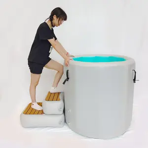 סימון מכירת כסאות אמבט קרח מתנפח אמבט מים מים אמבט מים חמים 1/2hp קר