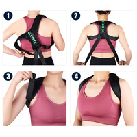 Ceinture de Correction Posturale, Correcteur de Posture, Attelle Dorsale pour Hommes et Femmes