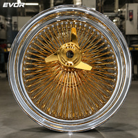 Jantes en acier vintage EVOR pour Cadillac, jantes à rayons personnalisées 26x9 26x10