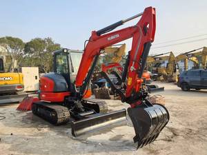 รถขุดขนาดเล็ก Kubota KX057-4 ขนาด 6 ตัน รถขุดมือสอง ตีนยาง รถขุดขนาดกะทัดรัดสำหรับงานก่อสร้าง - Product Image 4