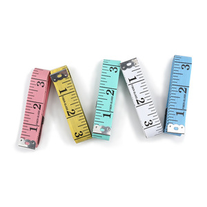 Cinta Métrica de Sastre de 150 cm (60 Pulgadas), Blanca, de 19 mm, con Unidades Métricas, para Confección de Ropa, Portátil y Flexible - Product Image 2