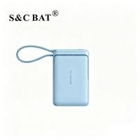 Batterie externe portable 10000 mAh personnalisable avec logo, chargeur rapide pour cadeaux promotionnels d'entreprise, vente en gros, directement de l'usine