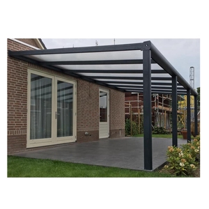 Toit de <span class=keywords><strong>pergola</strong></span> de jardin 5x3 en <span class=keywords><strong>aluminium</strong></span> avec système de toit de <span class=keywords><strong>pergola</strong></span> en <span class=keywords><strong>polycarbonate</strong></span> - Product Image 4