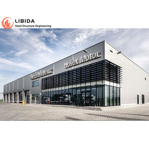 中国工厂定制设计廉价工业快速建筑预制钢金属仓库建筑 - Product Image 1