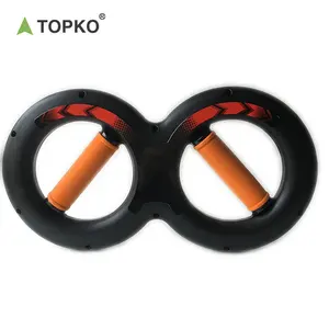 TOPKO กริปเปอร์มือแบบหมุนได้360องศา,อุปกรณ์ช่วยออกกำลังกายแขนและต้นแขนอุปกรณ์ช่วยเผาผลาญมือ8รูป