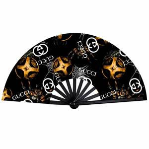 Custom 33cm Watermelon <b>Pattern</b> Bamboo Portable Folding Hand Fan Traditional Palestinian Design Made High Quality Crafted Bamboo - Product Image 1