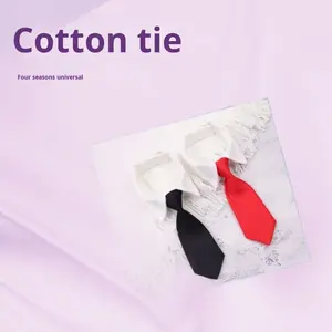 Corbata para Mascotas, Perros y Gatos, de Algodón, con Mini Lazo Navideño, <span class=keywords><strong>Collar</strong></span> para Mascotas, Elegante Corbata de Caballero para Bodas y Fiestas - Product Image 2