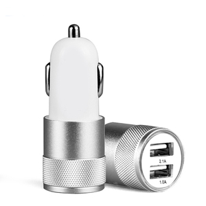 2.1A 2-Port USB Car Charger điện phụ kiện xe hơi Car Charger 2.1A nhanh phí Dual Port USB cargador carro nhẹ hơn Adapter - Product Image 1