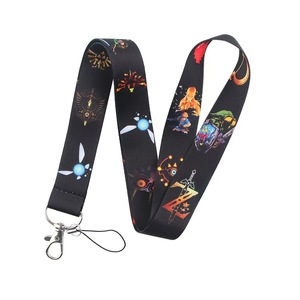 Custom Sublimation <strong>Kuromi</strong> <strong>Phone</strong> <strong>Cases</strong> Retractable Badge Reel VIP Character Keychain Flat Polyester Lanyard Personalized Logo - Product Image 3