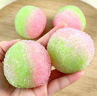 Jouets sensoriels anti-stress et à rebond lent, à presser et à froisser, en forme de boules de Bayberry et Waxberry, au toucher lisse et croquant, effet slushy