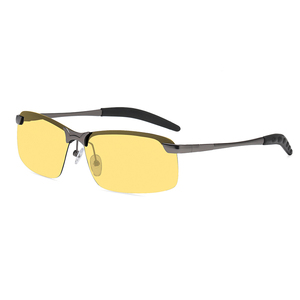 Lunettes de soleil vintage pour hommes, populaires, à changement de couleur, UV400, polarisées, photochromiques, lunettes de soleil - Product Image 4