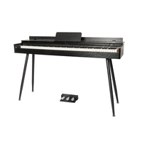 Stage Keyboard Electronic Instrument Sustain Pedal Professional Upright Digital Piano (Plastic)