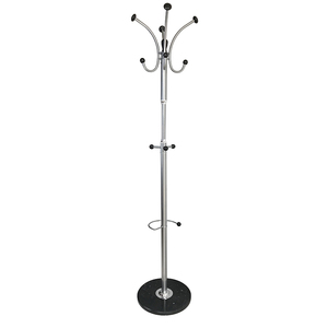 <span class=keywords><strong>Perchero</strong></span> de Metal con 12 Ganchos, Soporte para Exhibición de Sombreros, <span class=keywords><strong>Perchero</strong></span> para Ropa con Base de Mármol para la Entrada - Product Image 1