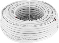 Câble de haut-parleur 18 AWG 100 pieds 250 pieds 500 pieds CL2 CL3 OFC 2 conducteurs avec marquage de polarité