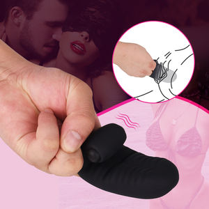 Guanti per dita vibranti in Silicone all'ingrosso Spot guanti da indossare per coppia flirt massaggio con vibrazione del dito prodotto per adulti - Product Image 6