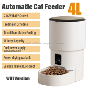 Dispensador automático de alimentos secos fiable al por mayor, comedero inteligente para mascotas para gatos y perros, hecho de plástico duradero - Product Image 4