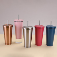 Grande tasse thermos en acier inoxydable, tasse à café créative de troisième génération, 500 ml, 750 ml, tasse thermos pour voiture