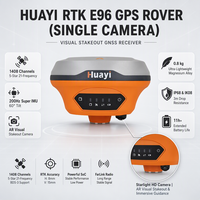 Peralatan Penerima GNSS RTK Huayi E96, Instrumen Survei Drone GNSS GPS RTK untuk Survei Akurasi Tinggi Ai SGS