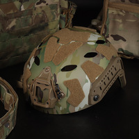 Casque de protection tactique rapide Airsoft MH casque ABS nouveau épaissi extérieur PJ pistolet à Air comprimé tir CS équipement de protection