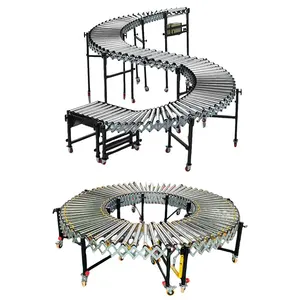 2024 sell like hot cakes Carpet Roller Conveyor gravity roller conveyor Steel Roll Up Ladder Customized