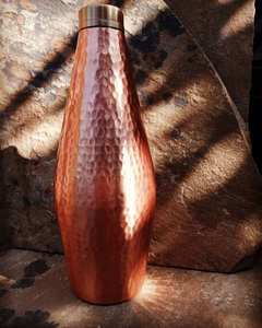 Premium Quality Classic Style <b>Copper</b> Water <b>Bottle</b> Large Capacity for Multi-Use Ayurvedic Health Benefits Daily <b>Drinking</b> Storage - Product Image 2