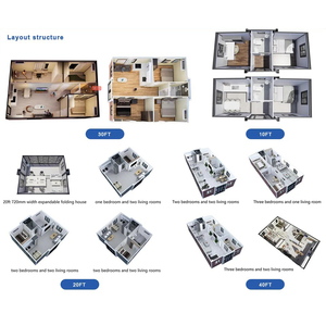 Tuostar Nhà Máy Giá 20ft Prefab Mở Rộng Container Nhà Modular Nhà Gấp Thiết Kế Cho Phòng Ngủ Sử Dụng - Product Image 6