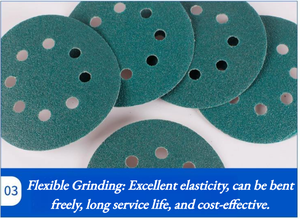 <span class=keywords><strong>Disque</strong></span> abrasif auto-agrippant 150mm/100mm à 6 trous en oxyde d'aluminium, film abrasif, pour usage OEM sur <span class=keywords><strong>bois</strong></span>/primaire/mastic - Product Image 4