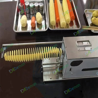 Trancheuse de pommes de terre électrique Tornado Tour de pommes de terre Machine de découpe Spiral Crisp Potato Twister Cutter