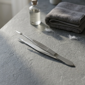 Pinces à éclats droites super fines BK Industries 11,5 cm, poignée moletée argentée, certifiées CE, instrument chirurgical dentaire de classe I 12 - Product Image 3