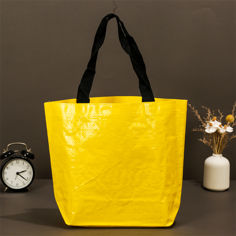 Hot trending products eco friendly small reusable shopping bag pp woven fabric