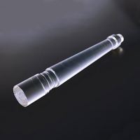 WEKIS Transparent Acrylique Verre Transparent Lit Table Canapé Meubles Pieds