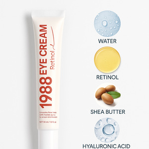 Crema Contorno de <span class=keywords><strong>Ojos</strong></span> con Retinol OEM 30ml, Liposoma de Retinal, Hidrata, Ilumina y Reduce las Líneas Finas para el Cuidado de los <span class=keywords><strong>Ojos</strong></span> - Product Image 3