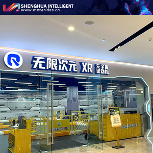 משחקי תנועה עם חיישן לילדים במציאות מדומה (VR), מציאות רבודה (AR) ומציאות רבודה-מציאותית (MR) - קארטינג עם מבנה מתכת לשימוש בפארק הרפתקאות - Product Image 6