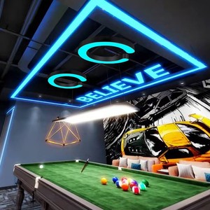 Tùy Chỉnh LED Số & Thư Mặt Dây Chuyền Ánh Sáng Trần Cá Nhân Thiết Kế Sáng Tạo Cho Billiard Mahjong & Cờ Tướng Phòng Cho Phòng Khách - Product Image 2