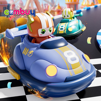 Coche de Juguete RC con Control Remoto, Luces Giratorias y Lanzamiento Táctil, Vehículo de Fútbol para Jugar