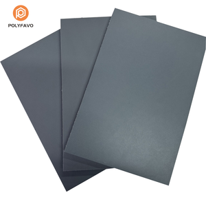 バンインテリア用4mmグレープラスチックスムースサンドイッチポリプロピレンハニカムパネル - Product Image 2